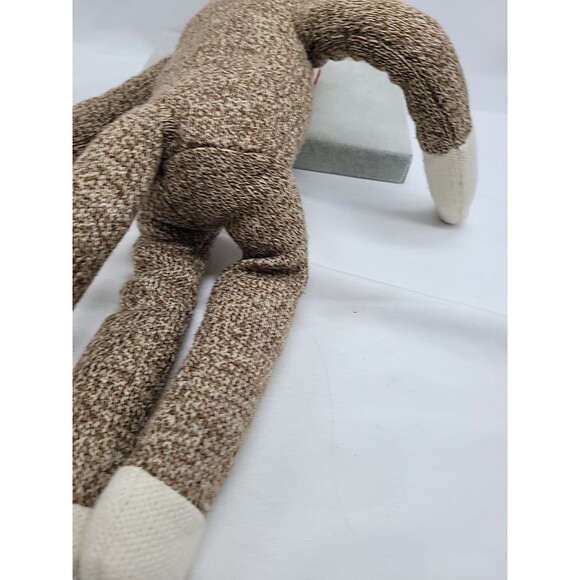 MAXX SOCK MONKEY Street Players 18" Brown Stuffed Animal Plush Toy 2010 - Picture 14 of 16